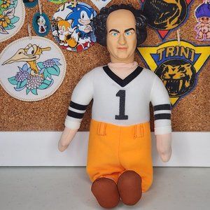 The Three Stooges Vintage Plush Football Player Larry Doll